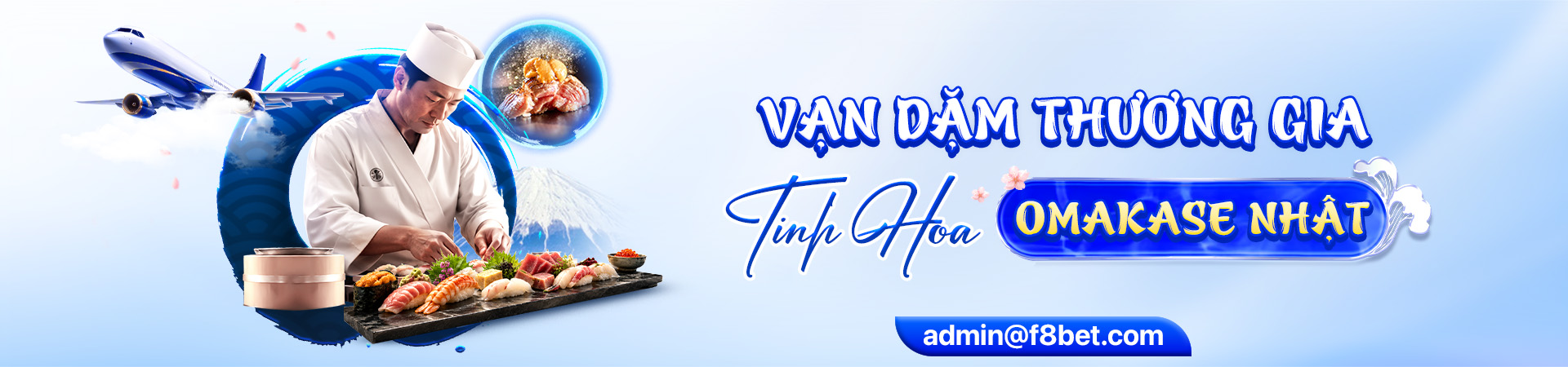 f8bet banner sự kiện vạn dặm thương gia